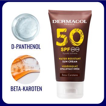 Dermacol Sun Water Resistant protectie solara rezistenta la apa pentru fata SPF 50 - imagine 3